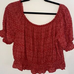 American Eagle XL on or off the shoulder Top/Blouse